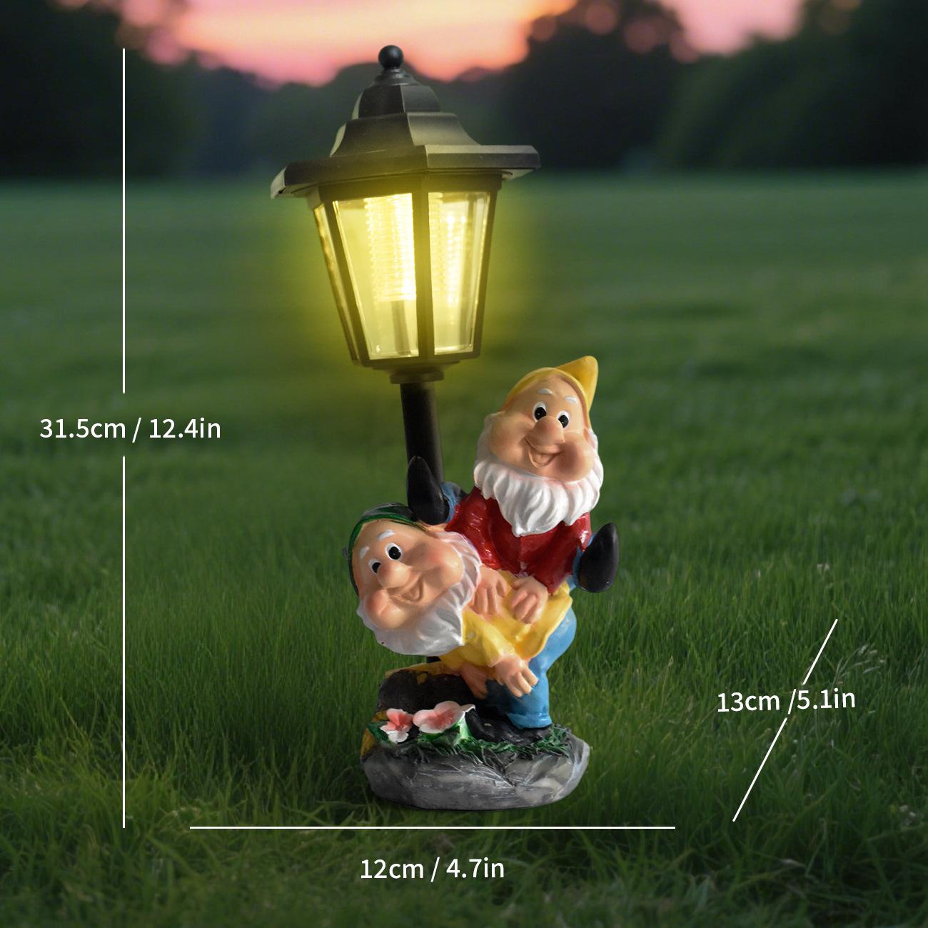 

JYL TS/056,Garden Decor Gnome Solar Outdoor Light Elf Christmas Figurine for Villa Balcony Path Lamp One Size классические розы