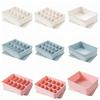 Stable Stacking Bra Drawer Organizer With Cover Socks Storage Box Compartment Organizer  For Socks