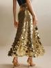 2026 Spring Luxury Sequin Patchwork A-line Evening Gown for Women