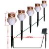 Solar-Powered Halloween Pumpkin Skeleton Ground Lights - Waterproof Outdoor Garden Decor