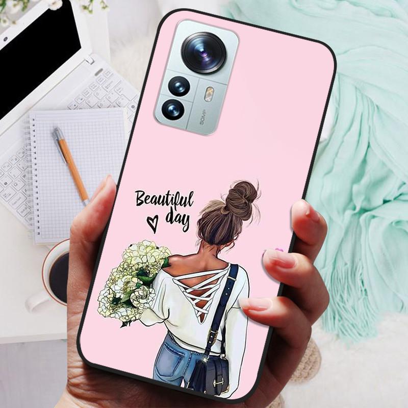 For Xiaomi 12 Pro Case Soft TPU Silicone Phone Covers for Xiaomi 12X 12 X 12Pro 5G Case Bumper Shockproof Coque Xiaomi12 Cover