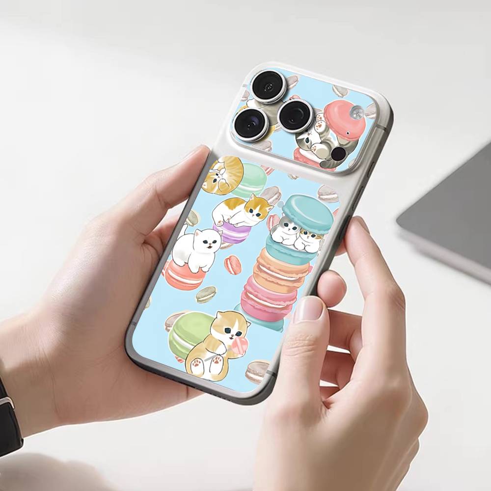 

Cat M-Mofusand For IPhone 17 Pro 17 Pro Max Rear Skin Wrap Decal Protective Sticker iPhone 17 Pro