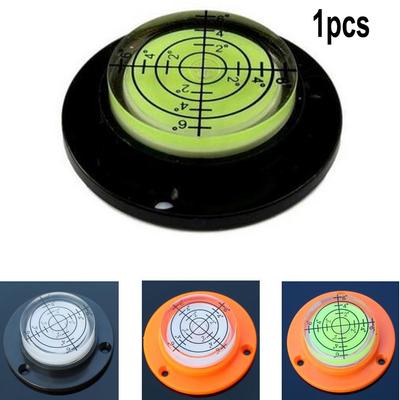 1Pcs Round Horizontal Bubble Level 50x12mm Horizontal Bubble Level High-Precision Bubble Level Measuring Tool For Spirit Level
