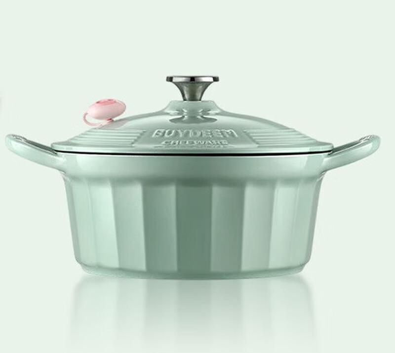 Buydeem Enamel Cast Iron Dutch Oven