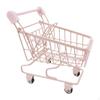 Mini-Einkaufswagen, Supermarkt-Handwagen, kleiner Trolley für Kinder