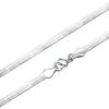 925 Sterling Silver Fashion Temperament Short Clavicle Blade Chain Flat Snake Bone Chain Unisex Daily Wear Birthday Gift