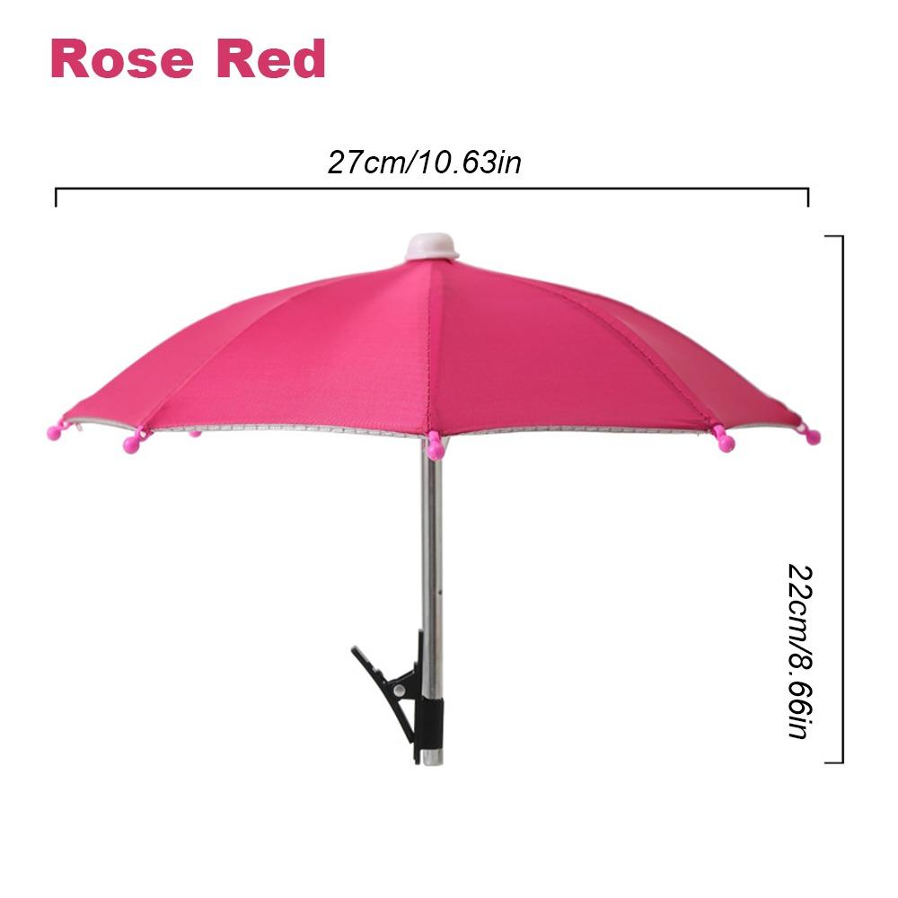 Anti-Glare Phone Umbrella Holder With Clip Phone Fixed Clip  Electric Vehicle