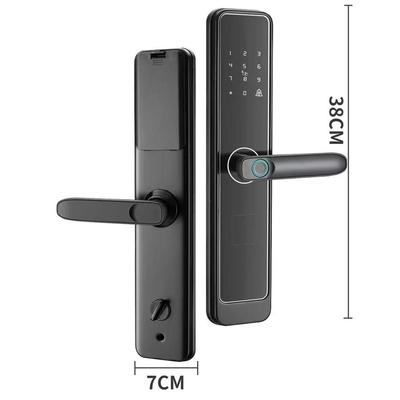 Electronic Smart Locks for Home Security - Fingerprint and Password Enabled