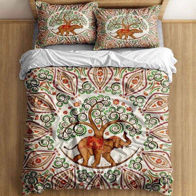 Greek Goat Garden Bedding Set King Queen Double Full Twin Single Size Duvet Cover Pillow Case Bed Linen Set