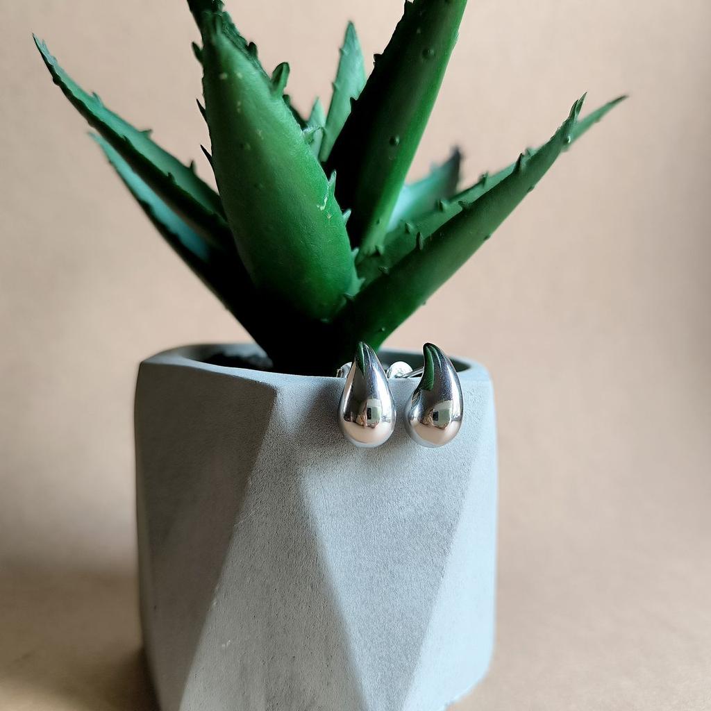 Kolczyki srebrne bez kamieni (2161059)