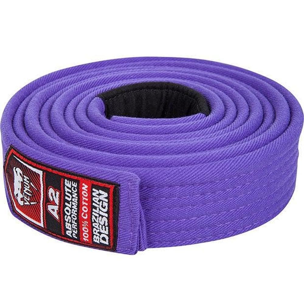 VENUM Brazilian BJJ Belt Jiu-Jitsu (Purple) (A3)