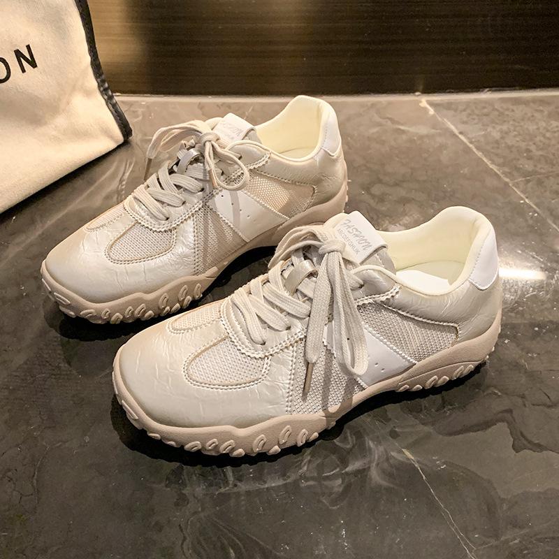 Ballet Style Moral Training Shoes Women's Spring and Summer 2025 New Breathable Casual Sports Women's Shoes Lightweight Soft-soled Forrest Gump Shoes