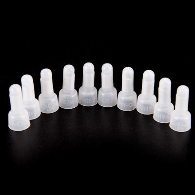 1000Pcs Durable Ce2X Closed-End Wire Connectors Crimp Terminals Cap For Electrical