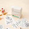 Compact Bluetooth Thermal Label Printer for Sticky Notes and Adhesive Stickers