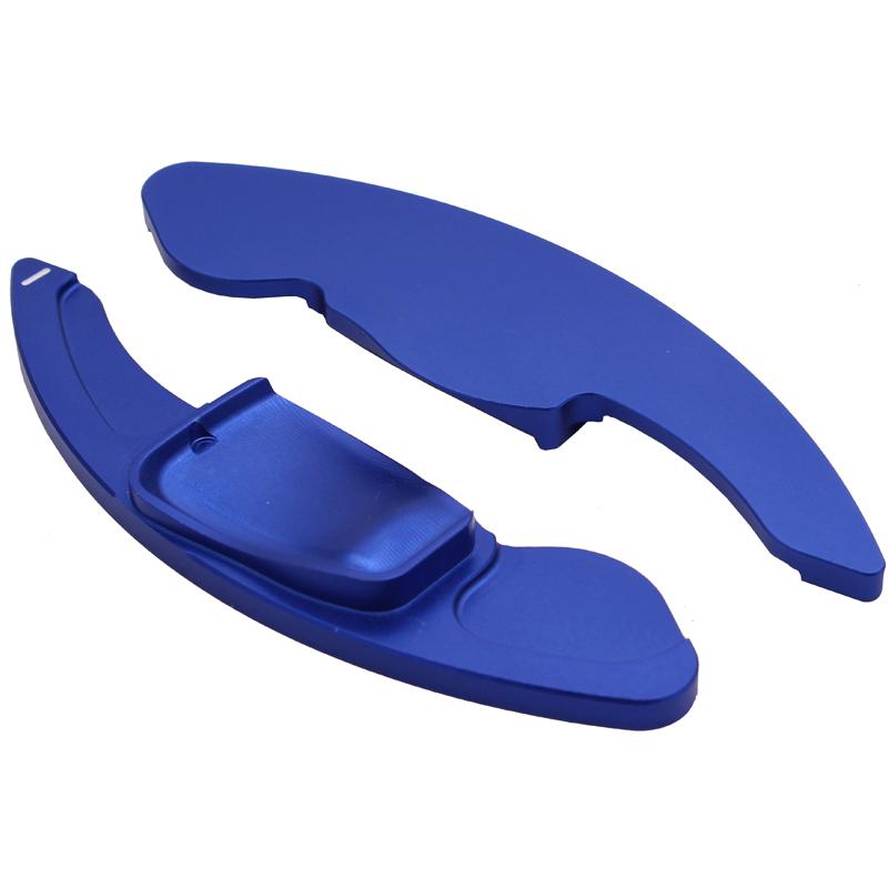 Car Steering Wheel Paddle Extend DSG Direct Shift Gear Paddle Extension For VW Tiguan Golf 6 MK5 MK6 Jetta GTI R20 R36 Blue Red