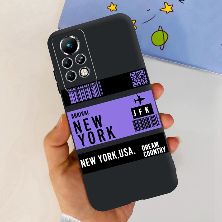 For Infinix Note 11 Pro Case X697 Cute Painted Back Cover Soft Silicone Phone Cases For Infinix Note 11 Note11 Pro Fundas Bumper