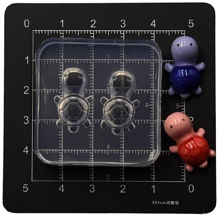 Lovely Designs Sturdy Silicone Mould for Candle and Soap Crafting Portable for Turtles Handmade Gifts and Ornaments