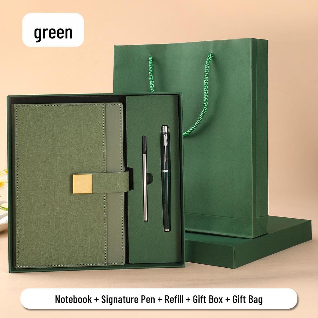 Custom Printed Business Notebook Gift Set for Office Meetings & Corporate Events
