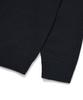 WACKY WILLY Lettering Pullover Sweater Navy