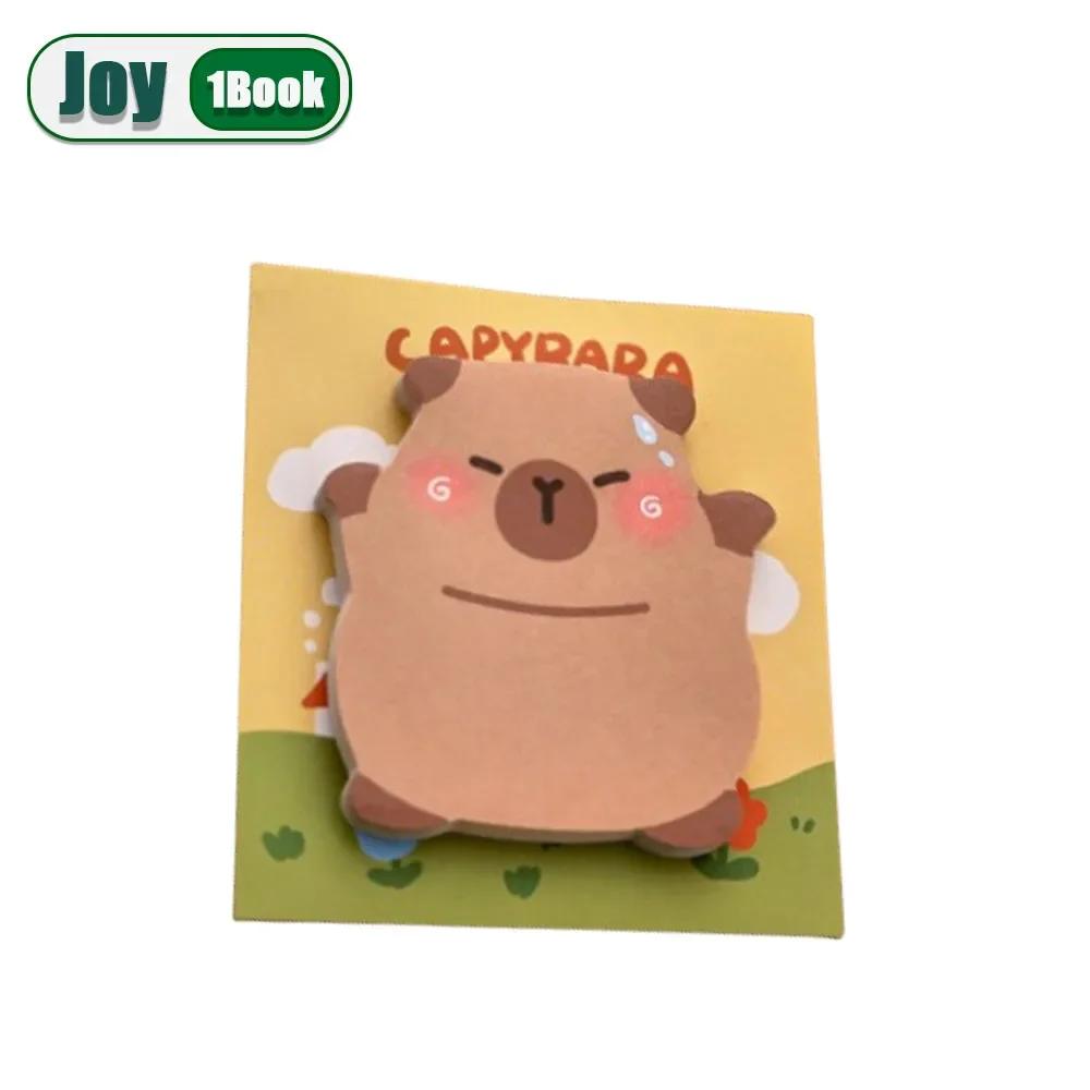 

1-50Books Cute Capybara Convenience Stickers Dolphin Sticky Notes Sticker Card Cute Sticky Notes Photography Accessories Other