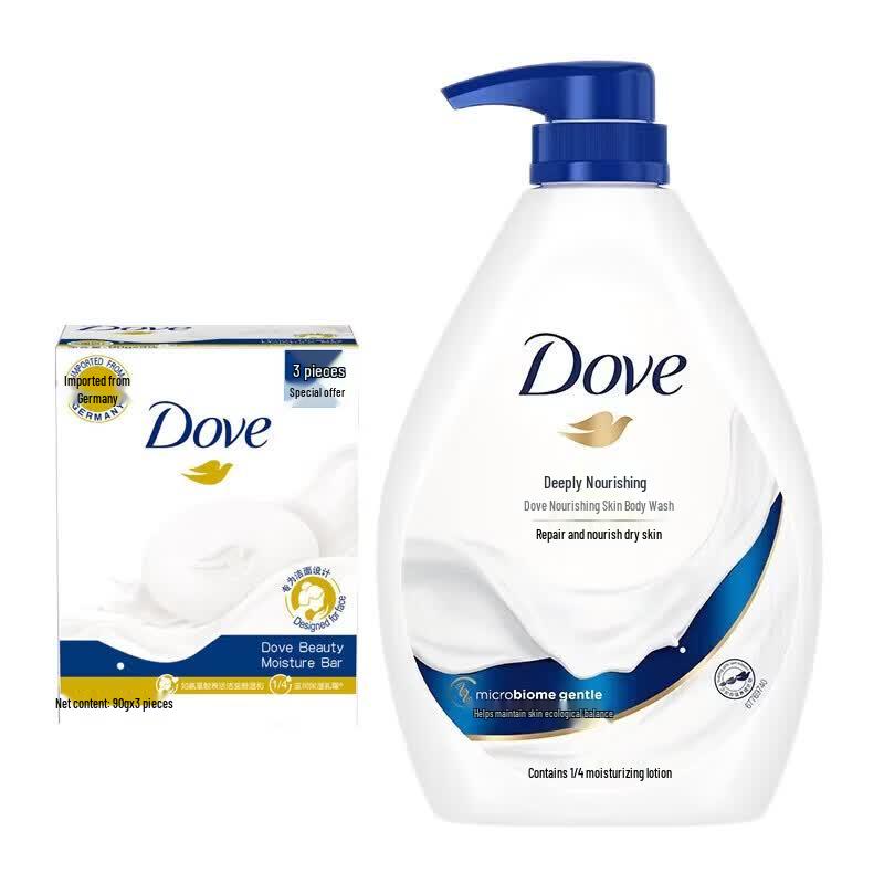 

Dove Deep Nourishing Body Wash and Soap Pack