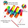 Colorful Artistic Gymnastics Ribbon with Rod Outdoor Sport Toy for Kids Dance & Performance Prop Ideal Gift for Children TMZ