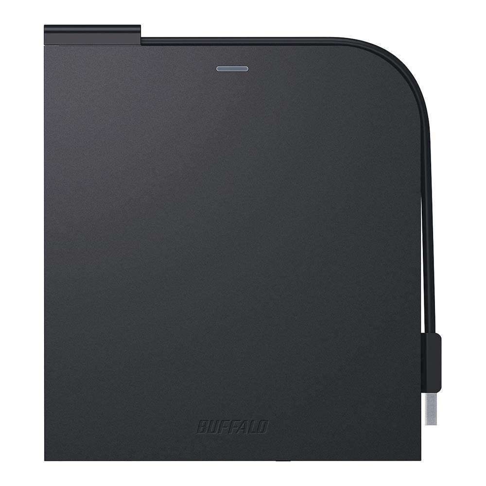 Buffalo BUFFALO compatible portable model USB3.2 (Gen1) DVD-ROM read-only DVSM-PTR8U3-BKA