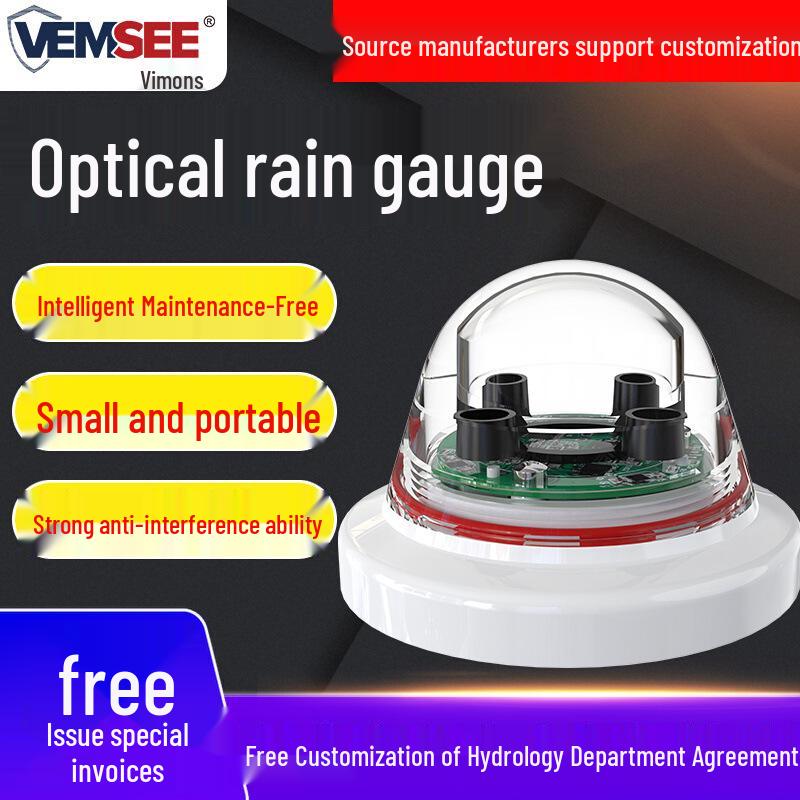 Optical Rain Gauge for Agricultural, Forestry, and Meteorological Monitoring