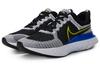 Nike React Infinity Run Flyknit 2 Black White Racer Blue Cyber CT2357-100