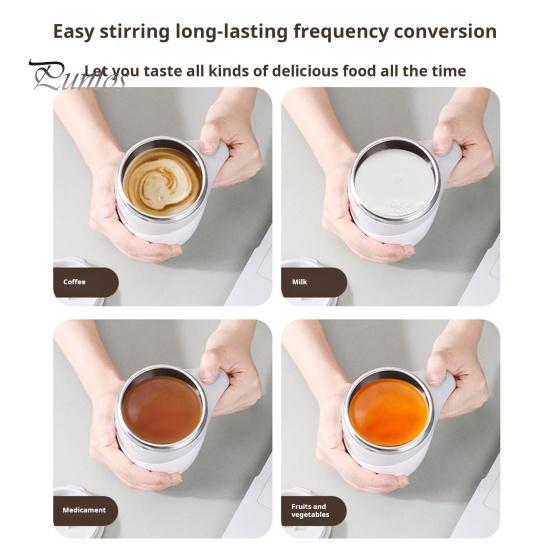 Automatic Magnetic Stirring Coffee Mug Self Stirring Coffee Mug Electric High Speed Mixing Cup for Coffee Milk Tea Household Rechargeable Drink Mixer
