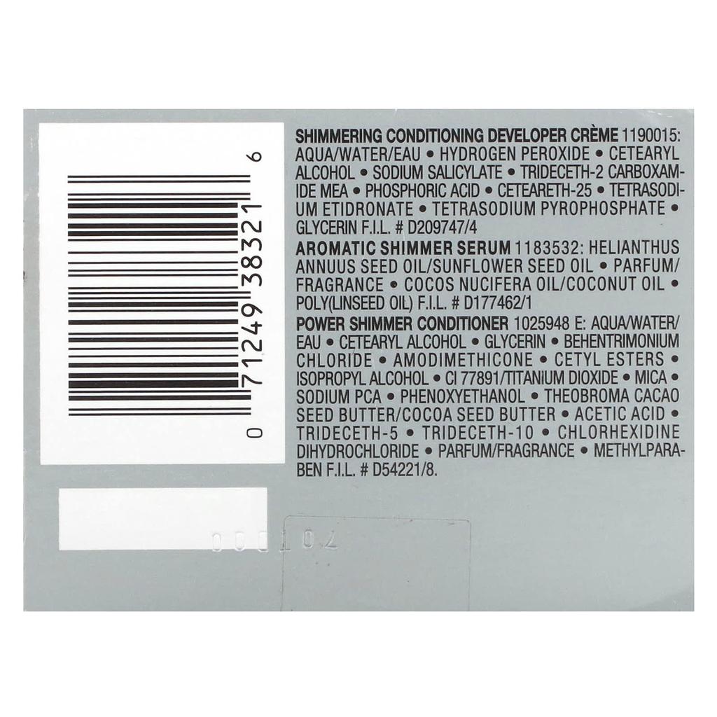 L'Oréal, Feria, mångfacetterad skimrande färg, S1 rökigt silver, 1 gång