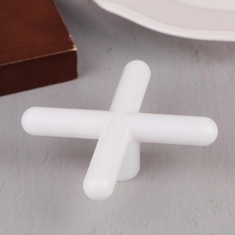 1Pc Billiard Stand Heads White Plastic Handle Pool Snooker Cross Pole Rest Replacement Bridge Extender Lightweight Accessory