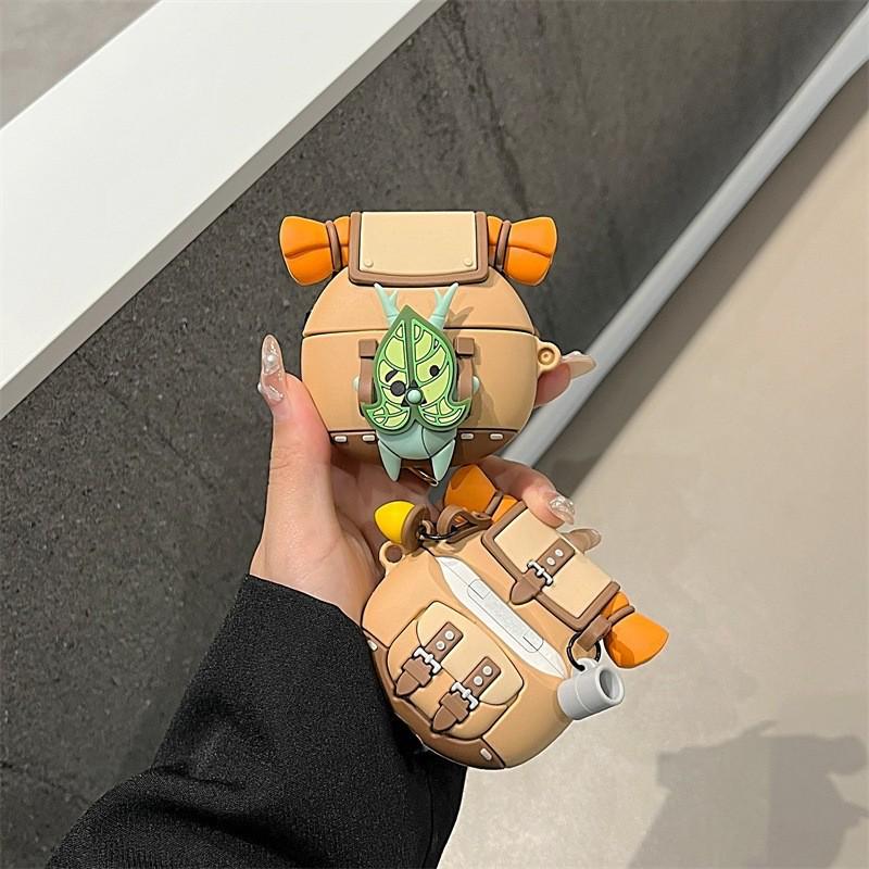 YaHaha SE3 Rucksack für Huawei Freebuds 5i/6i: Schutzhülle für Kopfhörer mit Clip