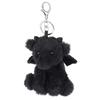 Apricot Lamb Black Dragon Cute Soft Keychain Plush Perfect for Boys and Fits Kids Backpacks and 10cm Toy, Girls, Purses,