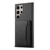 Leather Phone Case for Samsung Galaxy S25 Ultra Edge S24 Plus S23 Fe S21 A56 A55 A16 A36 5G Magnetic Card Wallet Bracket Cover