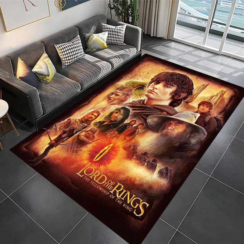 Middle-earth's Epic Saga carpet Living room and bedroom mats Suitable for all seasons Bathroom mat Art Protective pad