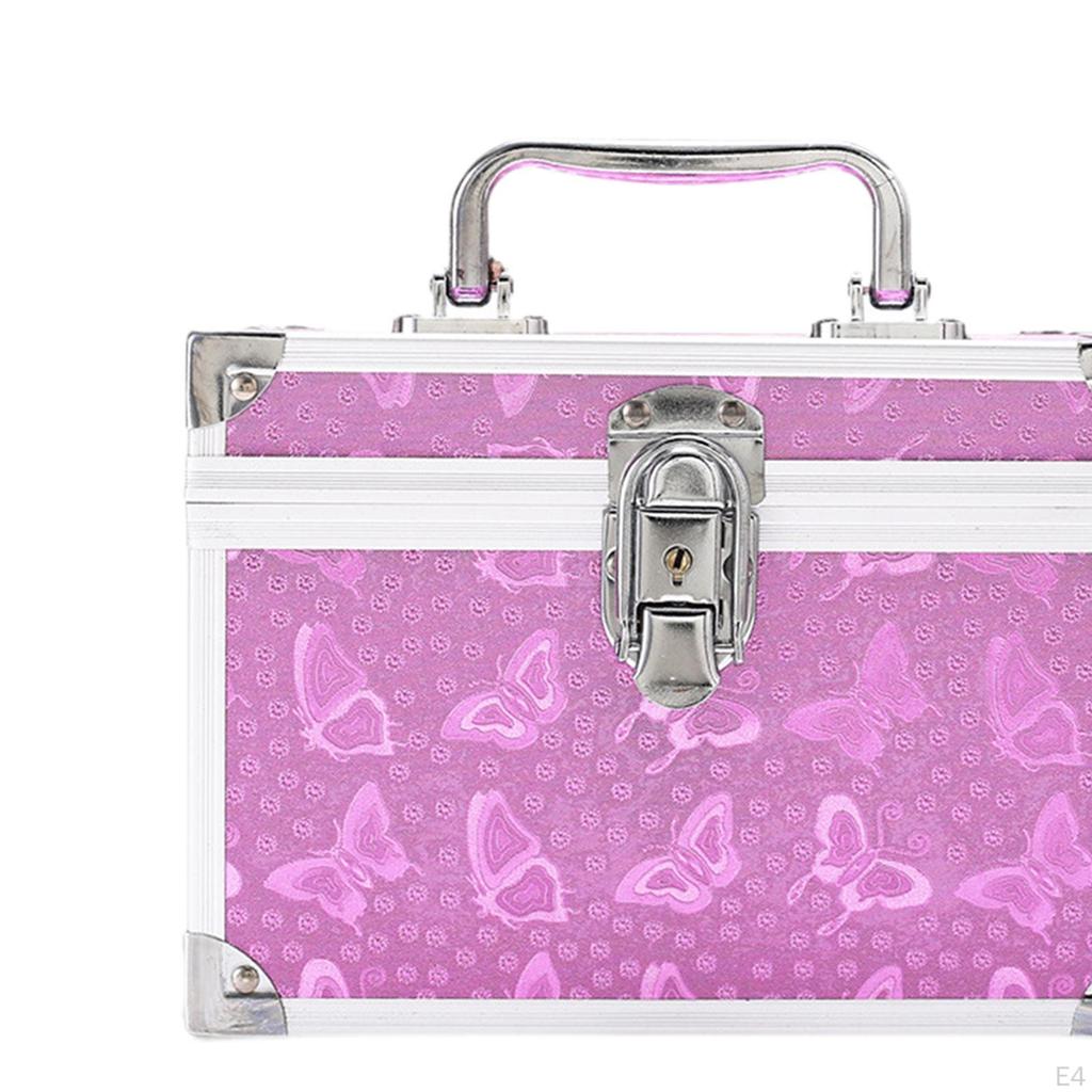 Extra Large Makeup Carrying Case Compartment Multifunction Security Pedicure Tool Box for Women Nail