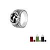 Gucci Ineinandergreifendes G Hohl Design 925 Silberring Unisex Ringe 455302-J8400-0811