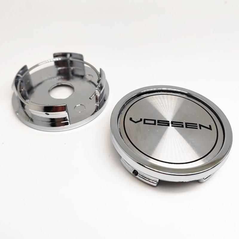 4pcs 58mm 52mm Vossen Wheels Center Hub Caps Auto Rims Dust Cover Logo Emblem Badge Car Styling Accessories