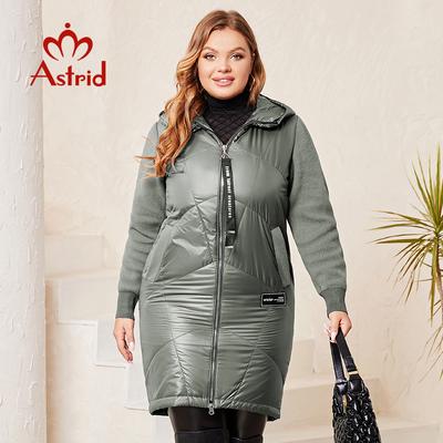 Autumn Winter Jacket Women 2024 Mid-Length Hooded Design Oversize Elegant Women's Down Jacket Warm Parka Women Coat