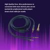 Quality Upgrades Headphone Cable Compatible for T1T2 T5 D7100 Headphone Durability 1/8inch to 1/4inchStereo Cable