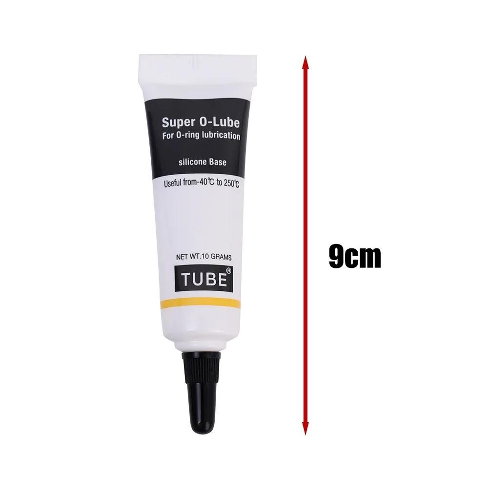 1/10 Stück Isolier-Dichtmittel Schmierstoff Silikonfett Schmiermittel Mehrzweck Geräuschreduzierung für Fahrradkette Lager O-Ring Zahnräder
