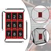 9 Hole Baseball Pitching Net, Digital Strike Zone Target for And Softball, Professional