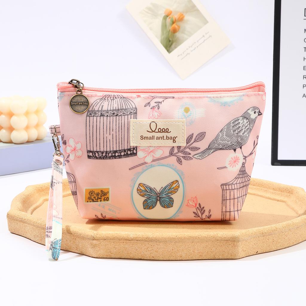 Fashionable Waterproof Oxford Cloth Cosmetic Bag Portable Travel Storage Bag Version Instagram Makeup Bag