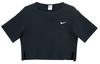 Crop Tops Women's Black Crew Neck Moderate DV7871-010