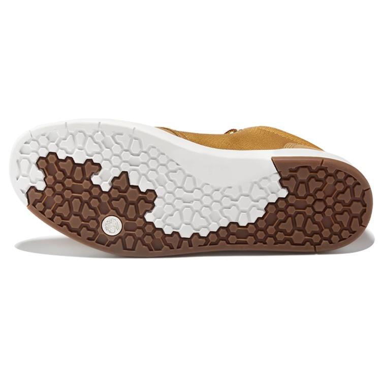 Timberland Davis Square Chukka Leder en Stof Laarzen 'Wheat' Heren A1OI3231