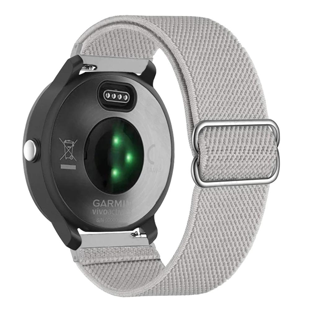 20mm 22mm Nylon Strap For TicWatch E3 E2 Pro 3 Ultra S2 Pro X GTW 2025 Elastic Wristband Bracelet Smartwatch Correa Accessories