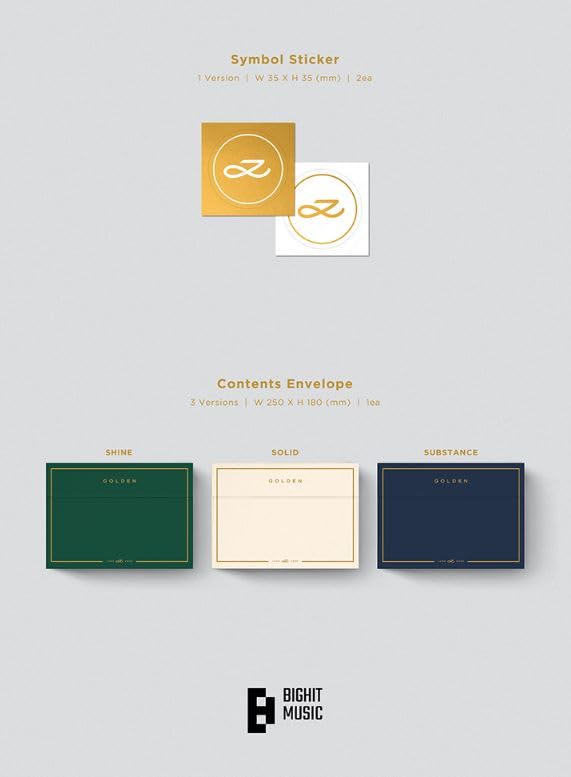 Golden (Shine Ver.) – Jung Kook (BTS) [CD / Korean Edition]