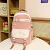 Herren Splicing Rucksack Mittelschüler Schultasche Damen Große Kapazität Campus Rucksack