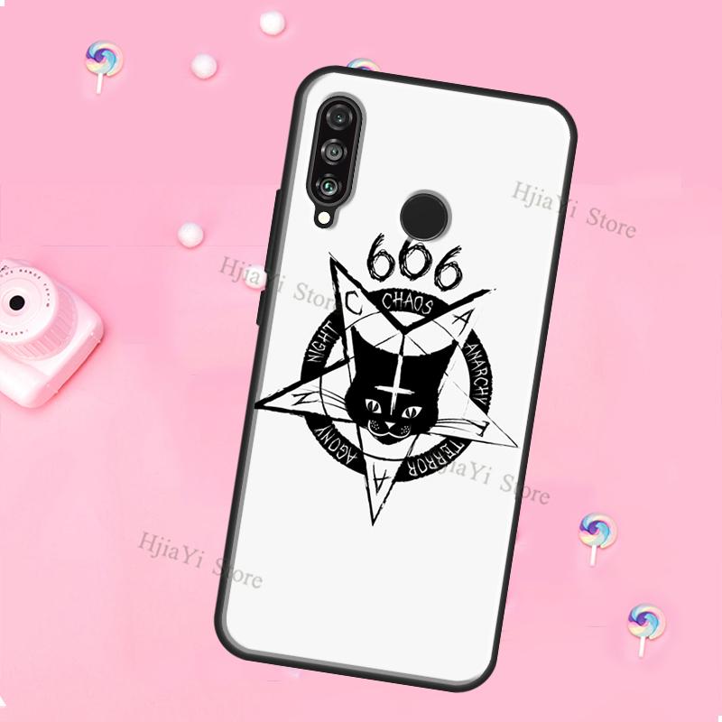 Devil Satan For Huawei Honor Magic 5 Lite X8 X9 X8a X9a 50 70 P20 P30 P40 P50 P60 Pro P Smart 2019 Case